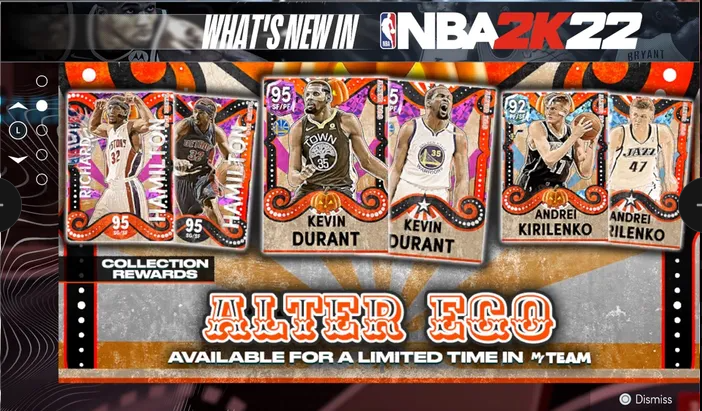 NBA 2K22- Alter Ego Packs Released in MYTEAM